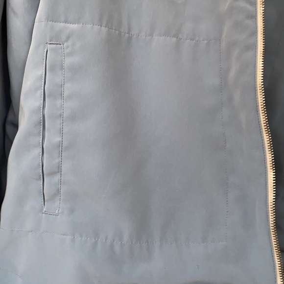 Women's Totes Light Blue Coat Lightweight 100% polyester Size Large - Picture 2 of 4